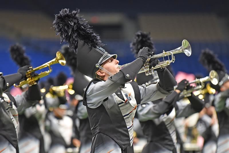 The Bridgeland High School marching band competed for the second consecutive year at the UIL State contest.